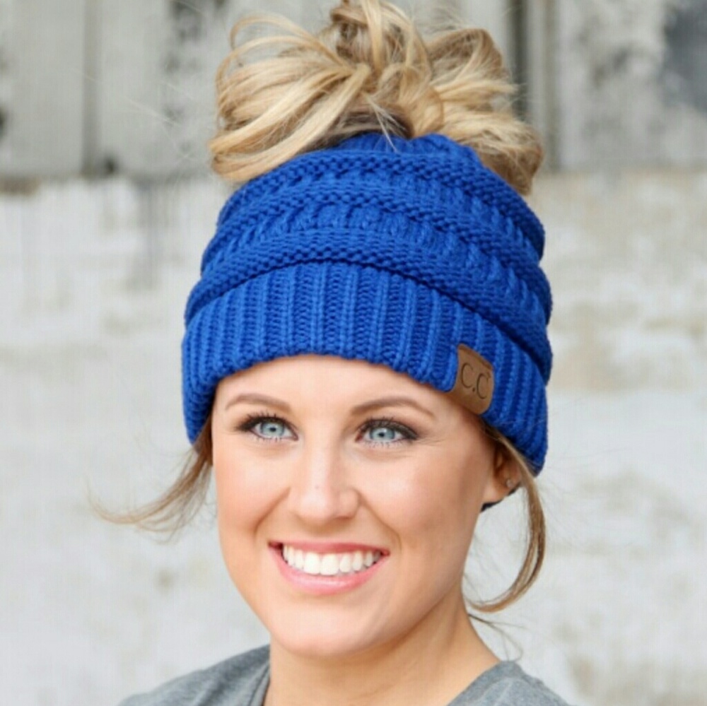CC Beanie Messy Bun